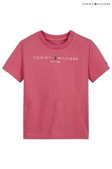 Tommy Hilfiger Baby Pink Essential T-Shirt