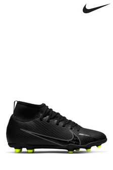 Nike Black Jr. Mercurial Superfly 9 Club Firm Ground Football Boots Prefer (M86675) | £50