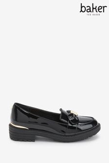 Baker by Ted Baker Black BTS Bow Loafers (M86985) | £42 - £44