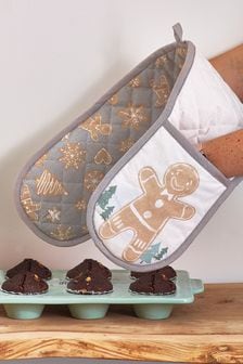 Gingerbread Kitchen Oven Glove (M88953) | £12