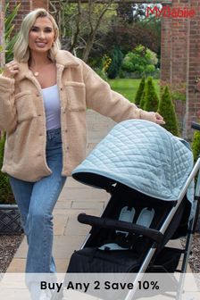 My Babiie Aqua Blue Billie Faiers MB51 Quilted Stroller (M90471) | £170