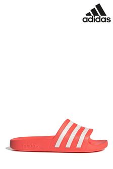 adidas Adilette White Aqua Sliders (M90700) | £20