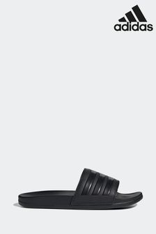 adidas Black Adilette Comfort Sliders (M90716) | £35