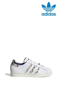 adidas Originals Superstar White Trainers (M90785) | £85