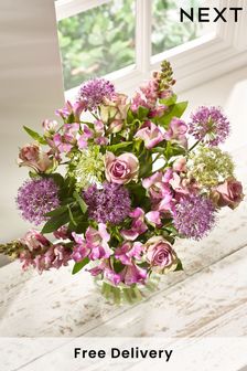 Lilac Purple Bouquet of the Month Seasonal Fresh Flower Bouquet (M92163) | £30
