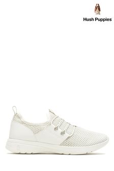 Hush Puppies White Good Bungee 2.0 Shoes