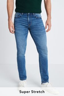 Mid Blue Skinny Fit Ultimate Comfort Super Stretch Jeans (M93229) | £30