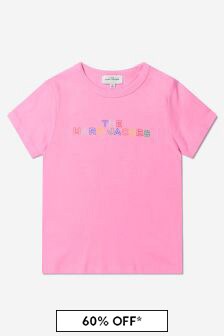 Marc Jacobs Girls Cotton Jersey Logo T-Shirt
