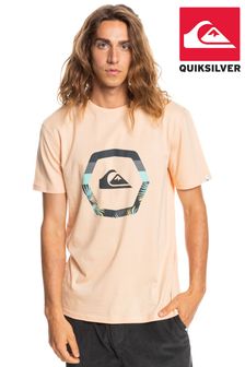 Quiksilver Orange Short Sleeve T-Shirt