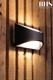 BHS Black Stroud 6W LED Outdoor Wall Light