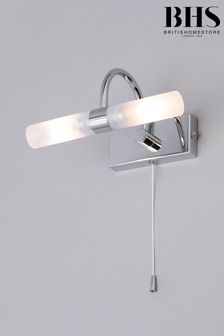 BHS Silver Corvus Bathroom Light