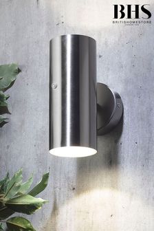 BHS Silver Melo LED Up/Down Wall Light