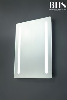 BHS Silver Ecti 12W LED Bathroom Mirror