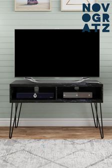 Novogratz Black Athena Marble TV Stand 42in (M95913) | £120