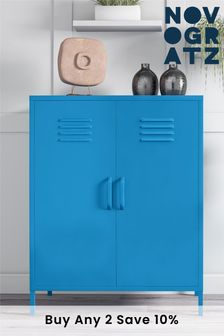 Novogratz Cache 2 Door Metal Locker Storage Cabinet - Blue (M95924) | £200