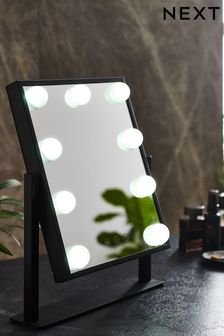 Black Lit Hollywood Dressing Table Mirror (M96625) | £45