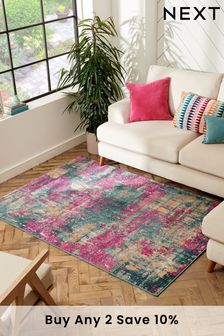 Multi Bright Abstract Rug (M96969) | £65 - £245