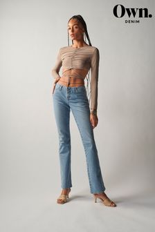 Own Super Low Rise Stretch Flare Jeans (M97877) | £50