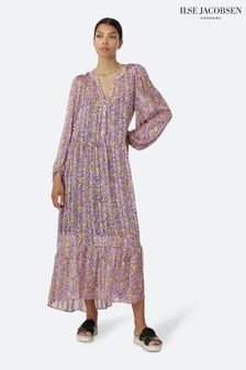 Ilse Jacobsen Purple Dress