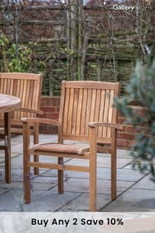 Gallery Home Sally Stackable Dining Chair Pair (M98494) | £580