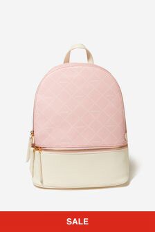Valentino Bags Girls Bar Backpack in Pink