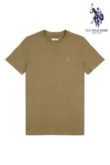 U.S. Polo Assn. Green Classic Jersey T-Shirt (MY5552) | £15 - £22