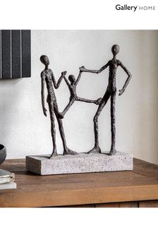Gallery Home Black Swing Sculpture