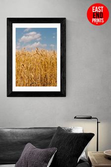 East End Prints Yellow Summer Wheat Fields II by Bethany Young