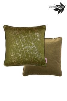 Clarissa Hulse Green Whispering Grass Cushion