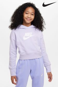 Nike Lilac Purple Crop Hoodie (N43590) | £40