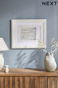 White Wolton Wood Large Picture Frame