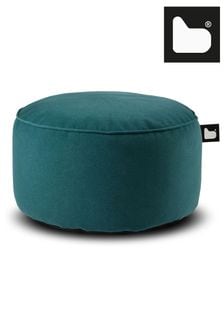 Extreme Lounging Teal B Pouffe Brushed Faux Suede Indoor Bean Bag