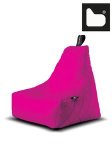 Extreme Lounging Pink Mighty B Bag Quilted Bean Bag
