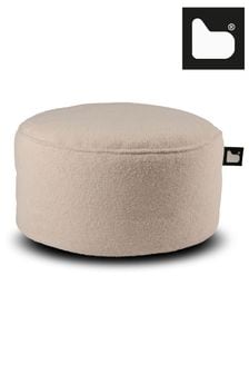 Extreme Lounging Ivory B Pouffe Teddy Indoor Bean Bag
