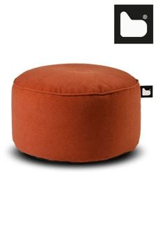 Extreme Lounging Rust B Pouffe Brushed Faux Suede Indoor Bean Bag