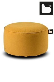 Extreme Lounging Mustard B Pouffe Brushed Faux Suede Indoor Bean Bag