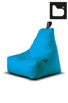 Extreme Lounging Aqua Mighty B Bag Quilted Bean Bag