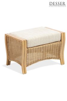 Desser Jasper Beige Cream Opera Light Oak Conservatory Footstool