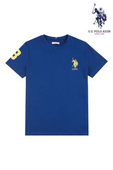U.S. Polo Assn. Large Blue DHM T-Shirt (NG3753) | £20 - £28