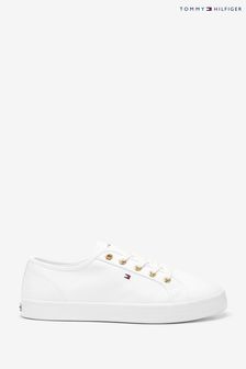 Tommy Hilfiger White Nautical Trainers