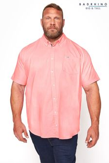 pink short sleeve shirt mens