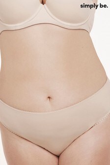 Simply Be Nude Feather Touch Barely-There Hi-Leg Brief