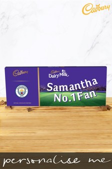 Personalised 850g Manchester City Cadbury Dairy Milk by Emagination