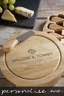 Personalised Cheese Board by Loveabode