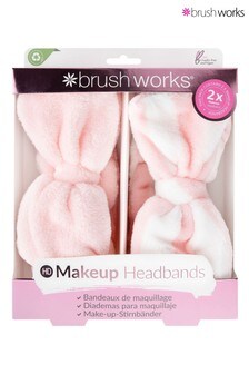 Brush Works Makeup Headbands - 2 Pack