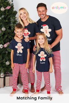Personalised Baby & Toddler Matching Family Christmas Pyjamas by Dollymix (P28771) | £28