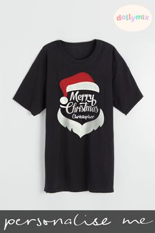 Personalised Mens Novelty Christmas T-Shirt by Dollymix (P28809) | £15