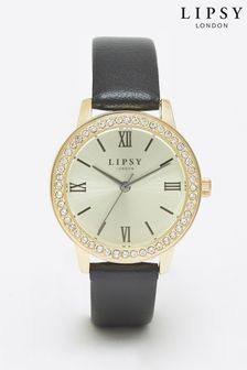 Jewellery Watches Wrist Watches Unisex Wrist Watches New  Lipsey London with Diamantes ladies watch 