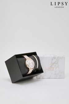 Lipsy Gift Set Floral Watch