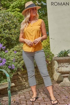 Women's Checked Trousers | Smart 